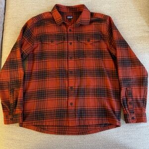Patagonia Fjord Flannel shirt in Red and Black